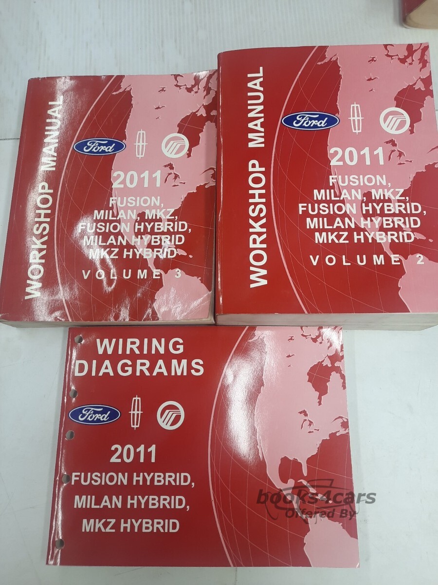 view cover of 2011 Fusion Milan MKZ wiring diagrams manual by Ford Lincoln & Mercury