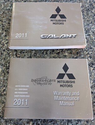 view cover of 2011 Mitsubishi Galant Owners Manual