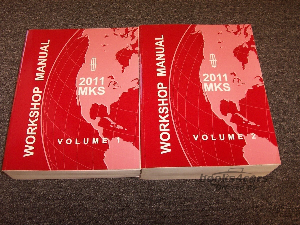 view cover of 2011 MKS Shop Service Repair Manual by Lincoln