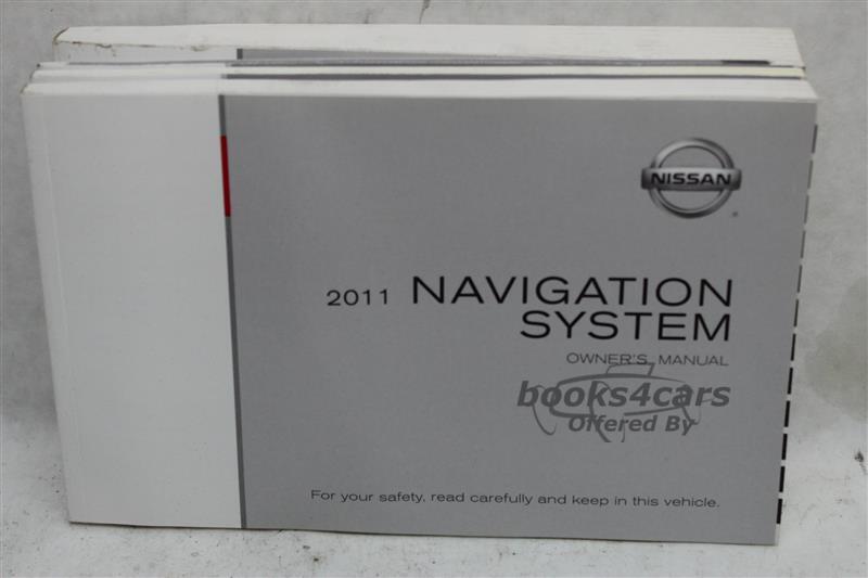 view cover of 2011 NAVIGATION Owners Manual by Nissan