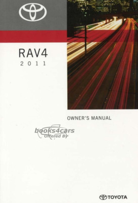 view cover of 2011 Rav4 Owners Manual by Toyota