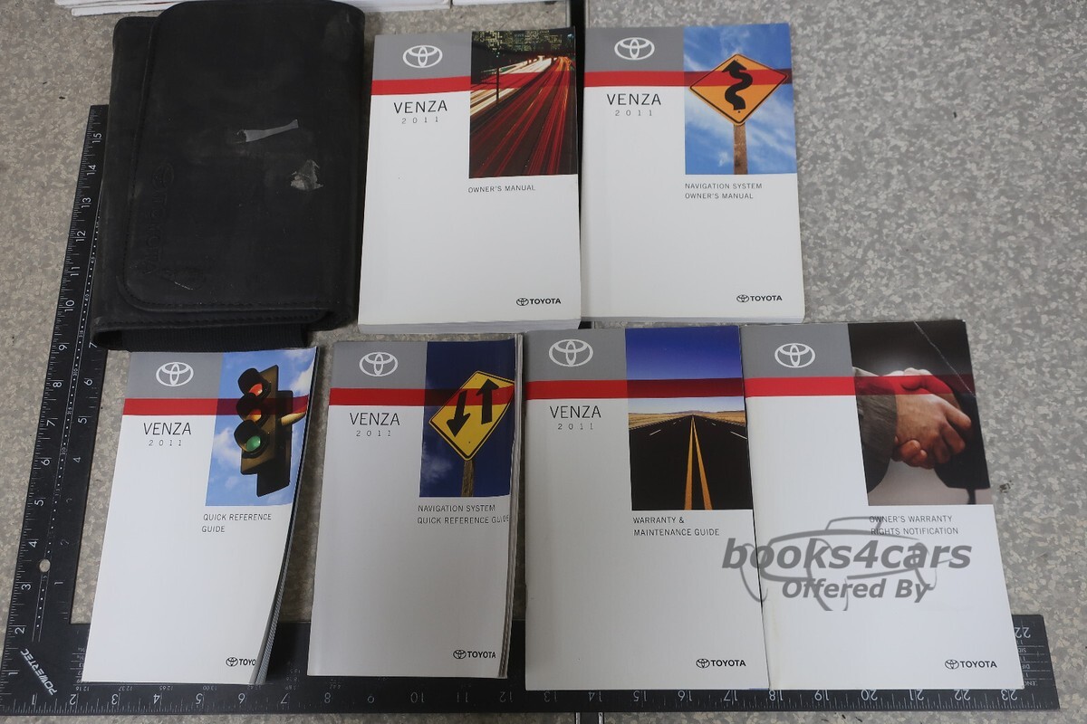 view cover of 2011 Venza Navigation Owners Manual by Toyota