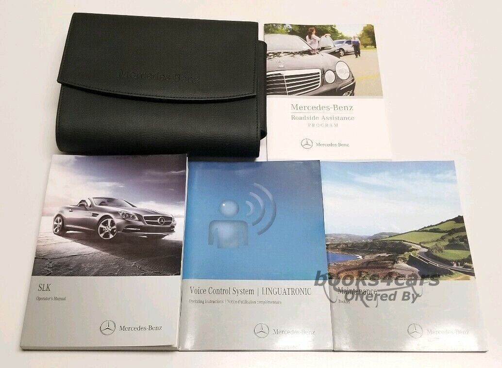 view cover of 2011 SLK Class Owners Manual by Mercedes
