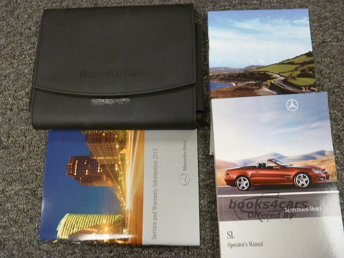 view cover of 2011 SL owners Manual by Mercedes