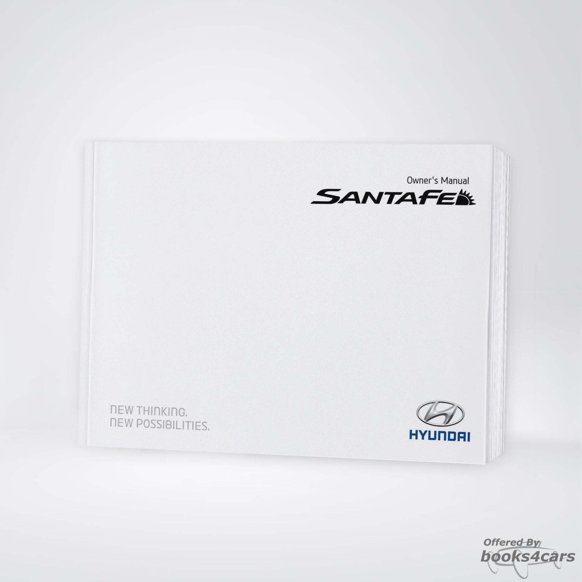 view cover of 2011 Santa Fe owners manual by Hyundai for SantaFe