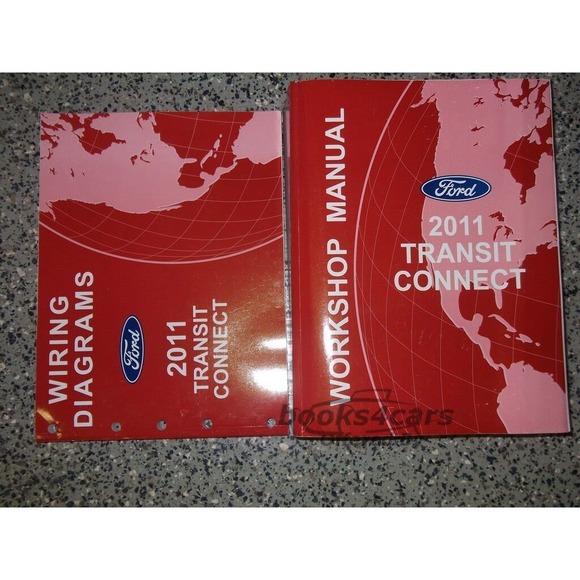 view cover of 2011 Transit Connect shop service repair Manual By Ford
