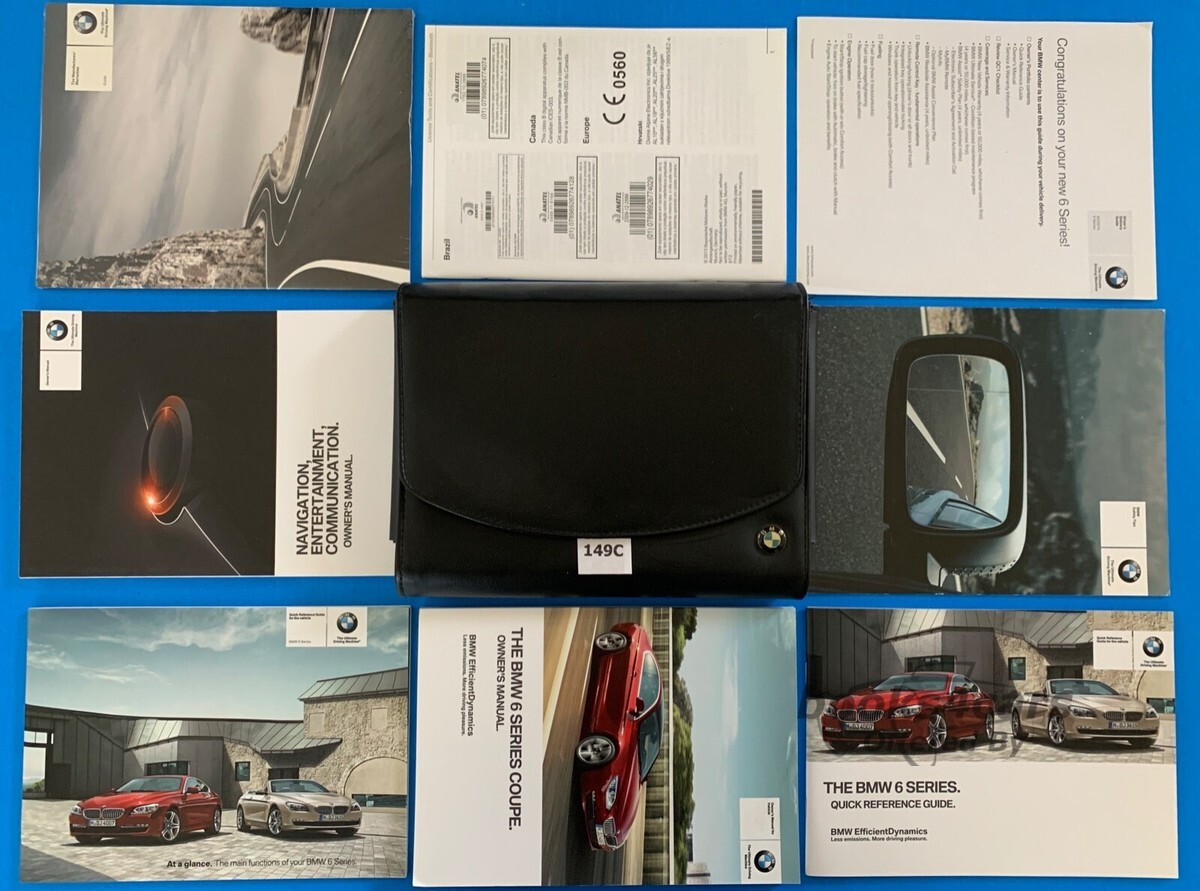 view cover of 2012 640i 650i Owners Manual by BMW