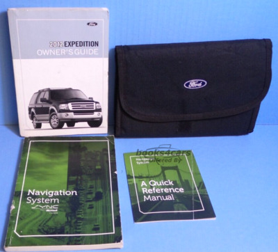 view cover of 2012 Expedition Owners Manual By Ford
