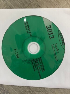 view cover of 2012 F150 Shop Manual ON CD F-150 truck by Ford