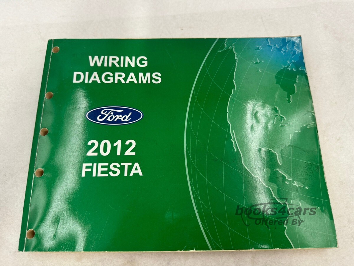 view cover of 2012 Fiesta Wiring Diagrams Manual by Ford