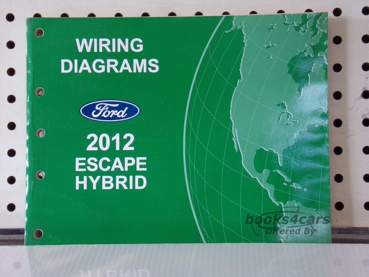 view cover of 2012 Focus HYBRID Wiring Diagrams Manual by Ford