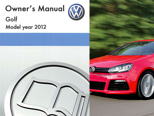 view cover of 2012 VW Golf owners manual by Volkswagen