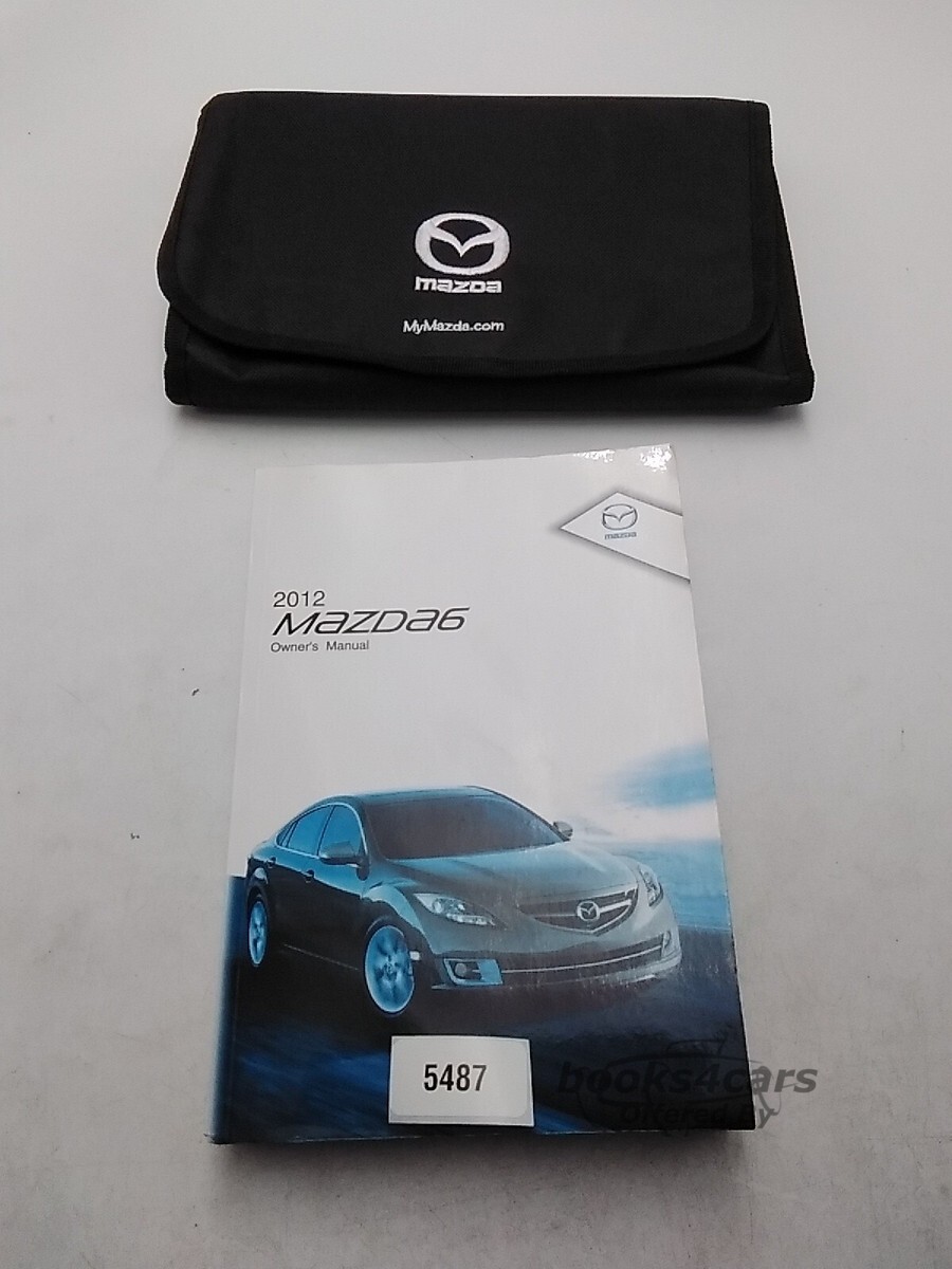 view cover of 2012 Mazda6 owners manual by Mazda
