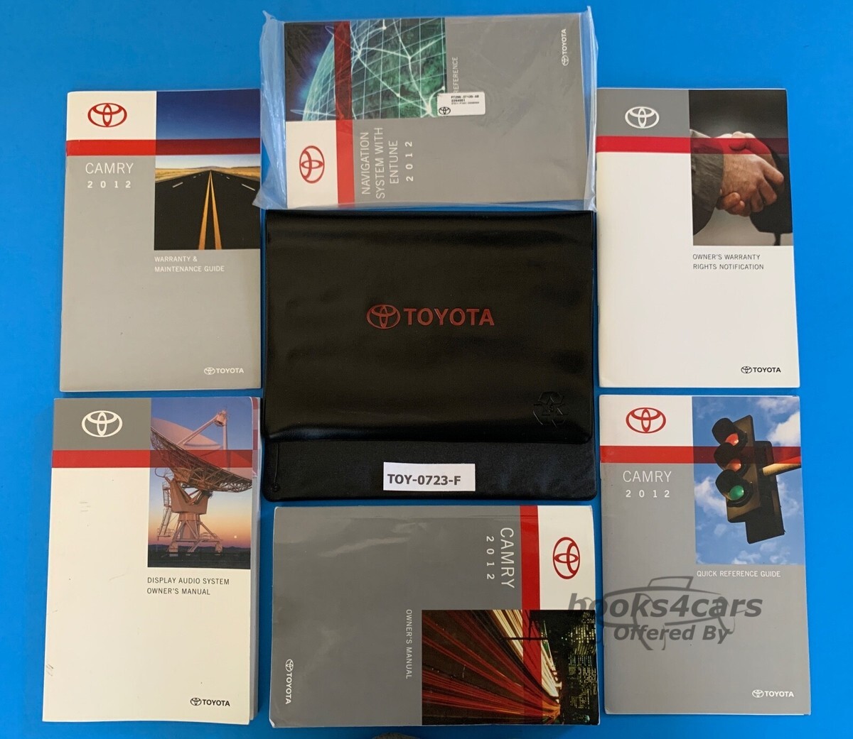 view cover of 2012 Camry NAVIGATION system owners manual by Toyota all models