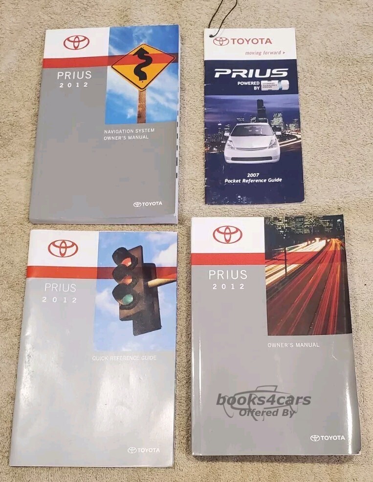 view cover of 2012 Prius Navigation System Owners Manual by Toyota
