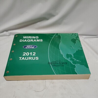 view cover of 2012 Taurus Wiring Diagrams Manual by Ford