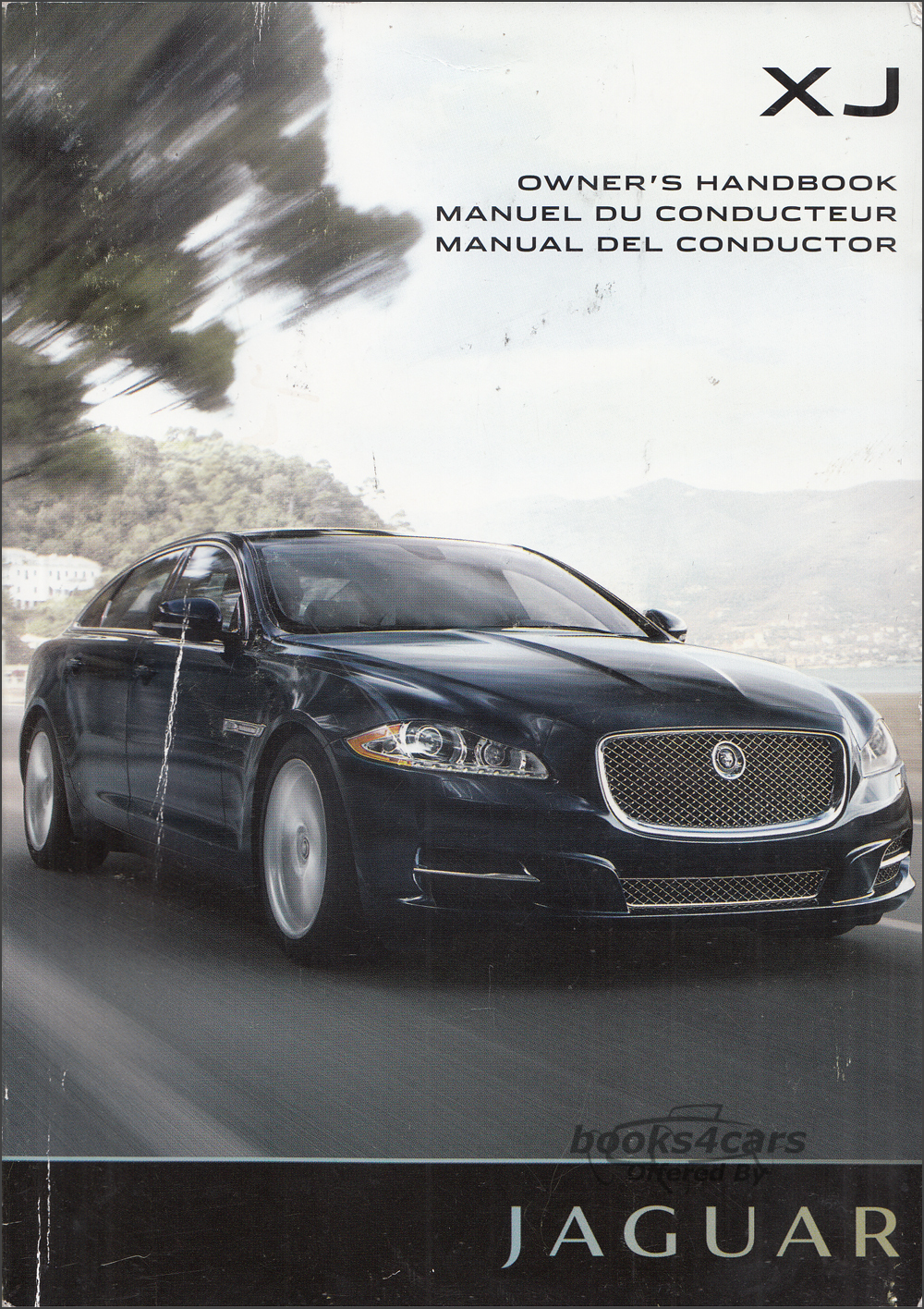 view cover of 2012 XJ owners manual by Jaguar