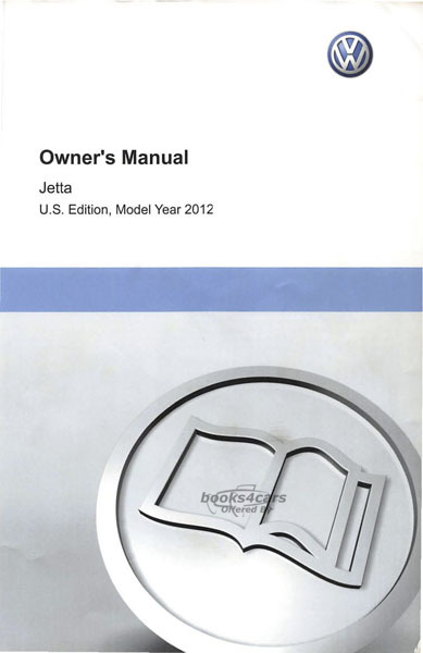 view cover of 2012 Volkswagen Jetta owners manual by VW