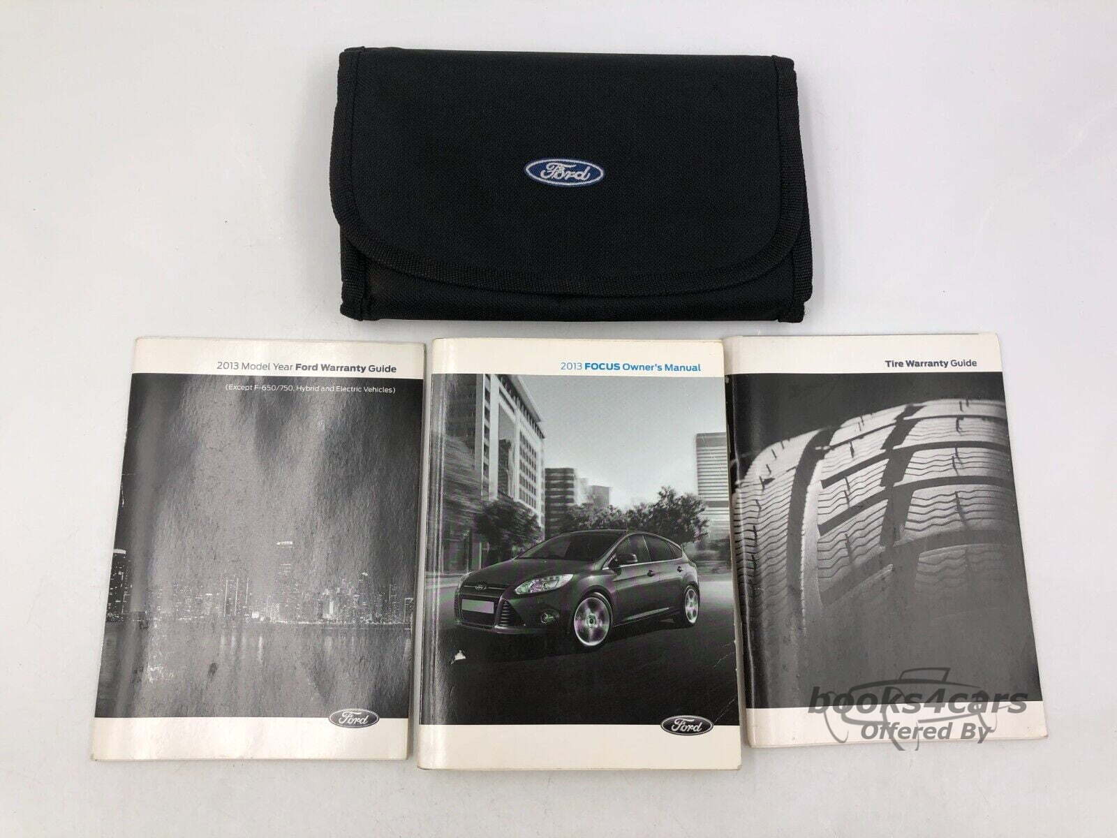 view cover of 2013 Ford Focus Owners Manual by Ford