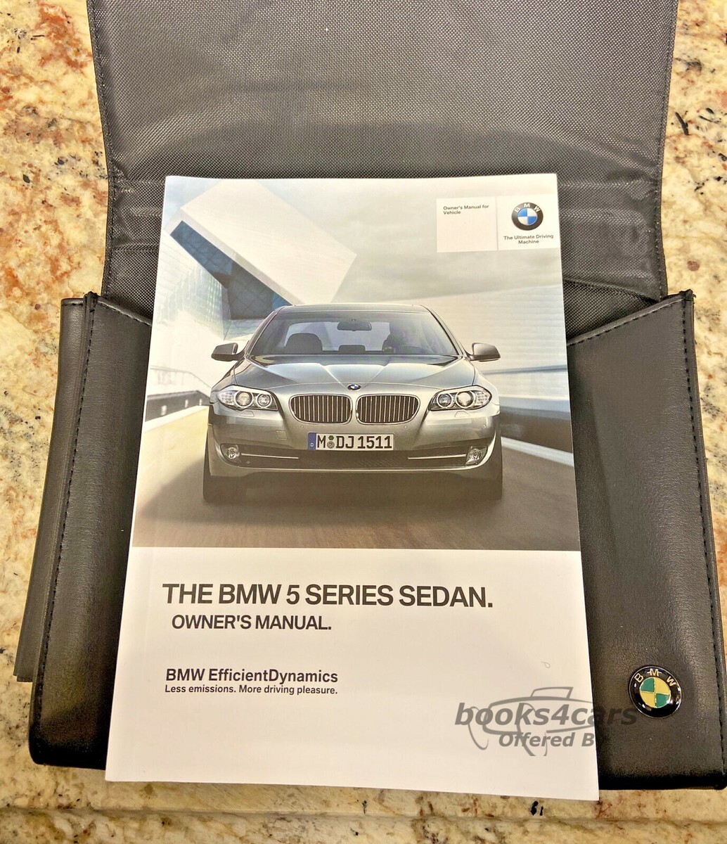 view cover of 2013 5 Series Sedan Owners Manual by BMW