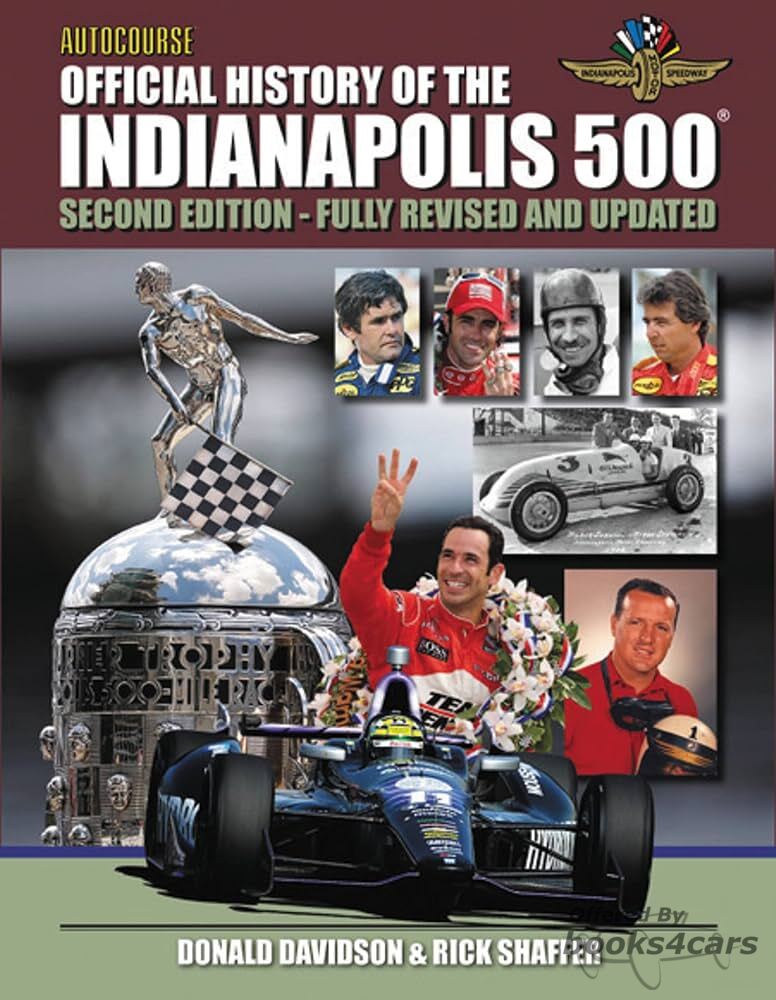 View cover of Autocourse Official Illustrated History of the Indianapolis 500 by D Davidson & R Shaffer