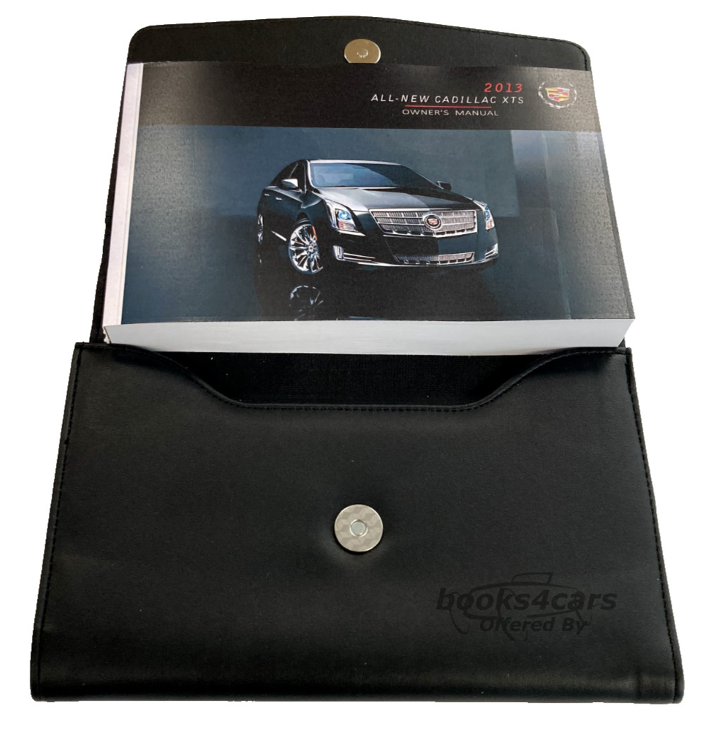 view cover of 2013 XTS owners manual by Cadillac