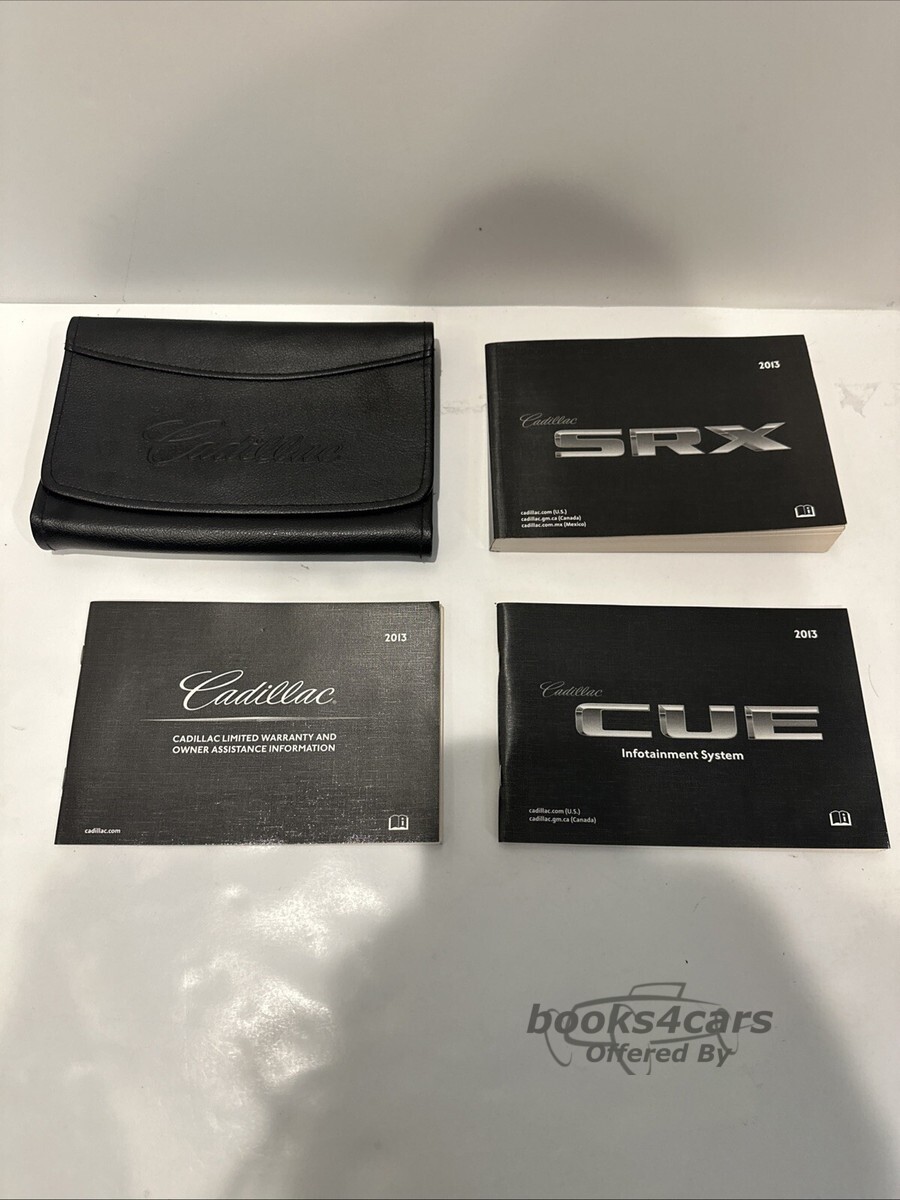 view cover of 2013 Cue Infotainment owners manual by Cadillac