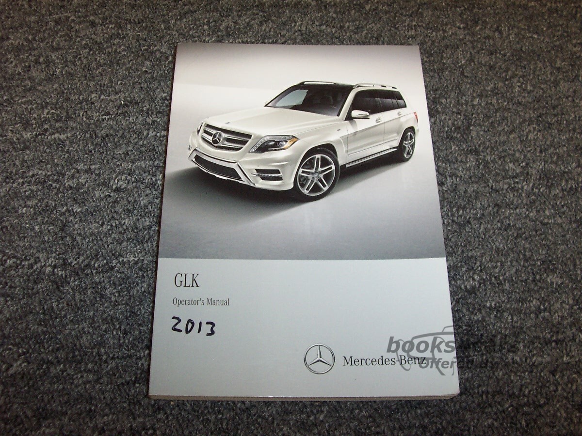 view cover of 2013 GLK Series owners manual by Mercedes