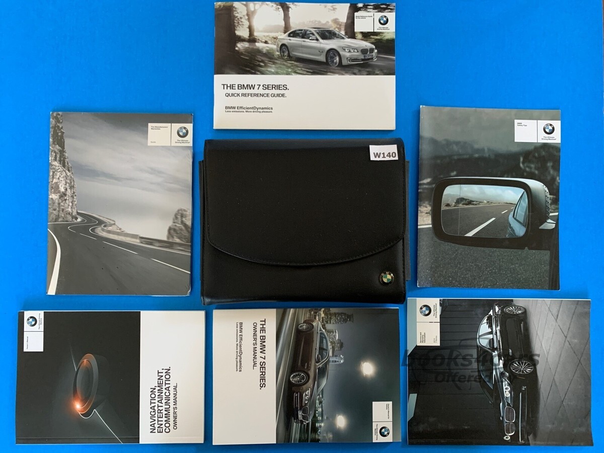 view cover of 2013 7 Series Owners Manual by BMW 740 750 760