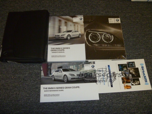 view cover of 2013 640i 650i GRAN COUPE Owners Manual by BMW
