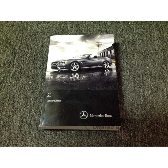 view cover of 2013 SL owners Manual by Mercedes