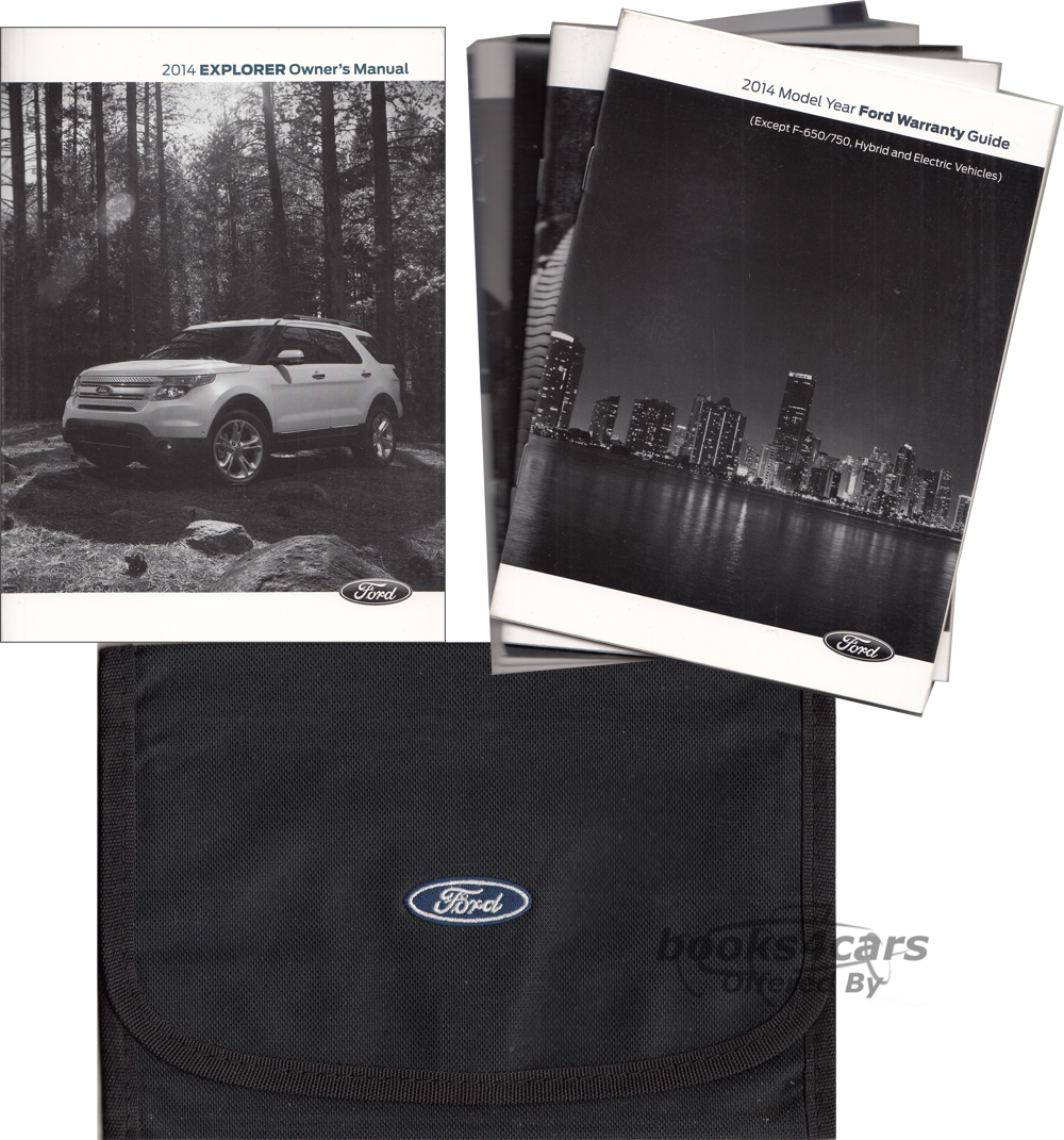 view cover of 2014 Explorer owners manual by Ford