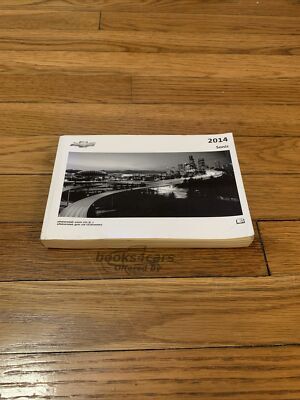 view cover of 2014 Sonic owners manual by Chevrolet