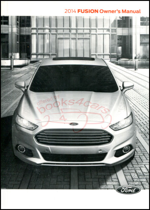 view cover of 2014 Fusion Owners Manual by Ford