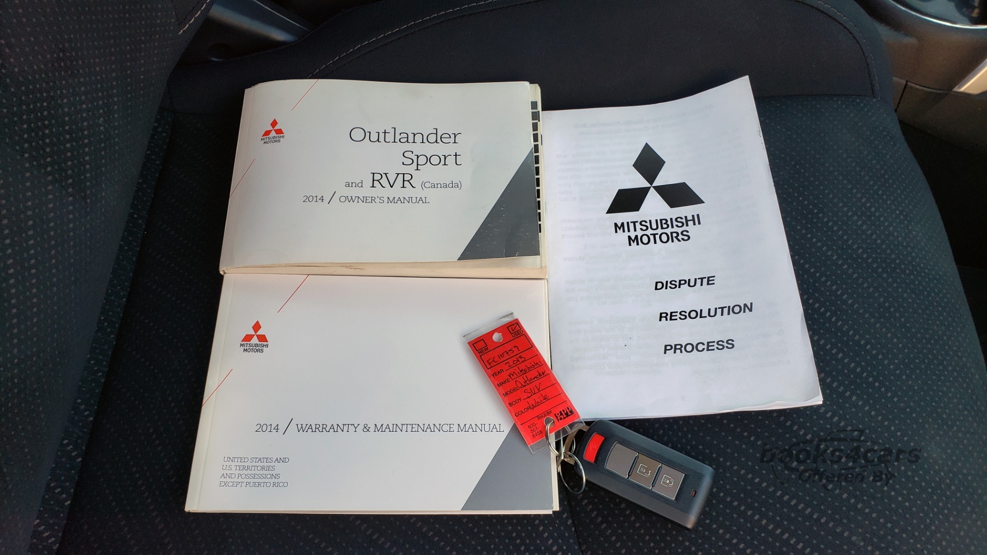 view cover of 2014 Outlander Sport owners manual by Mitsubishi