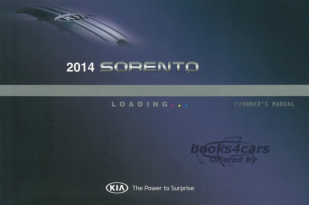 2014 Kia Sportage owners manual