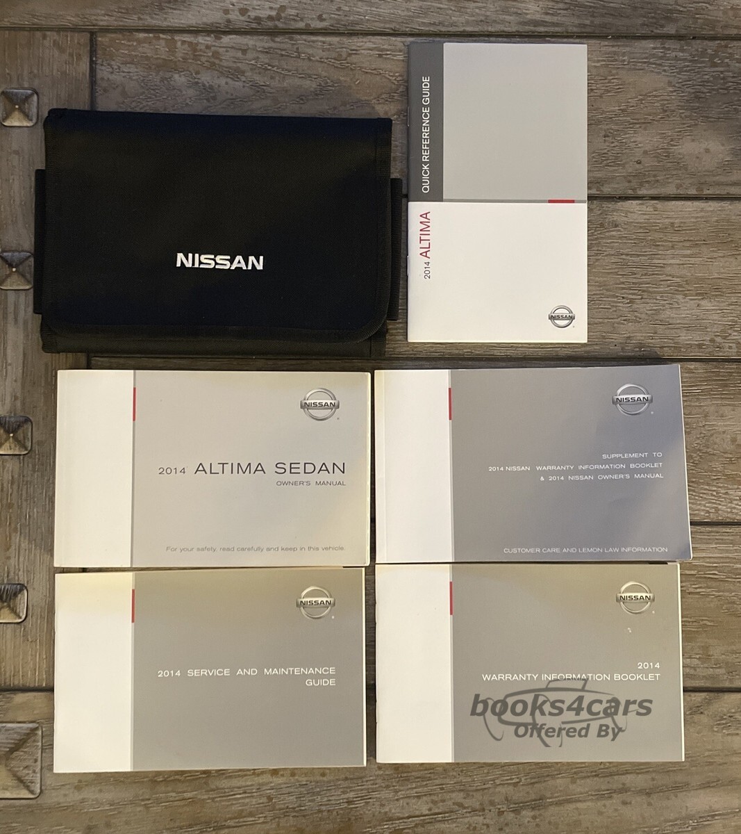 view cover of 2014 Altima owners manual by Nissan