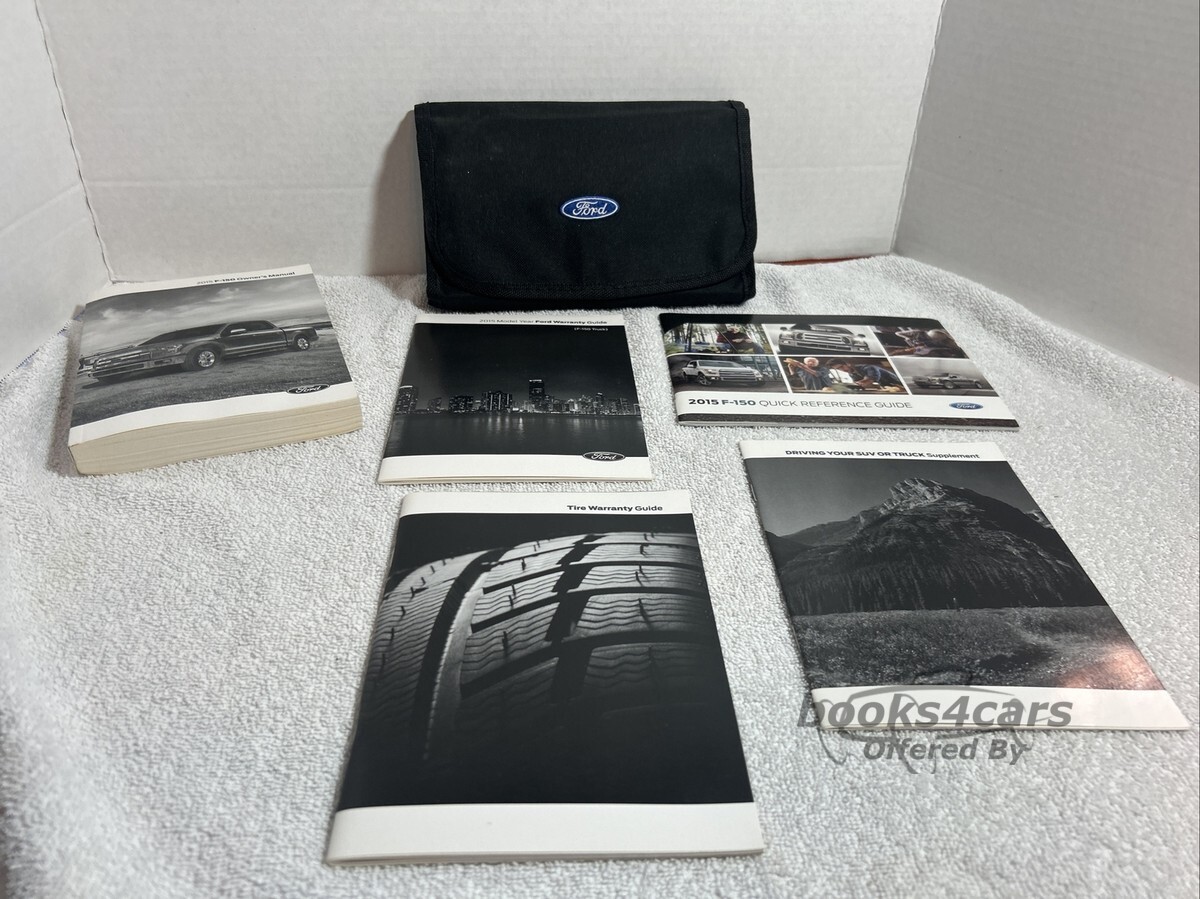 view cover of 2015 F150 owners Manual F-150 truck by Ford