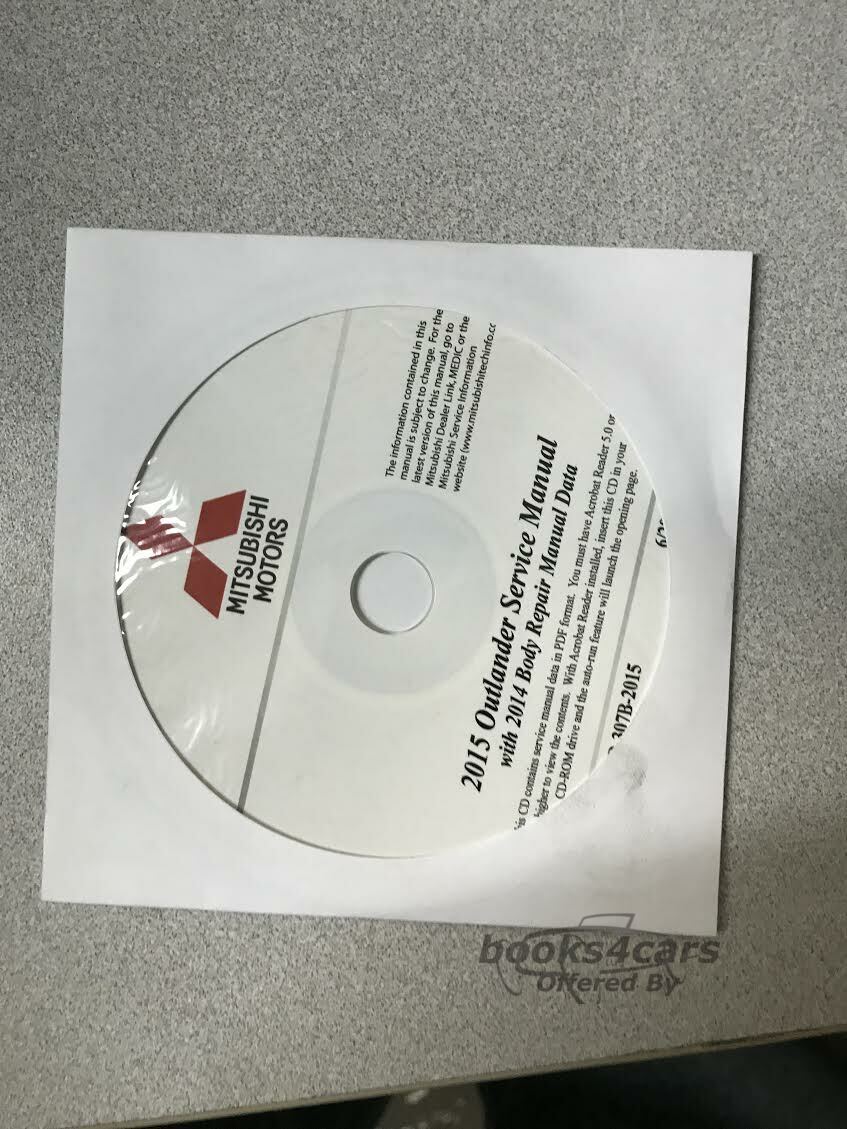 view cover of 2015 Outlander CD-Rom shop manual