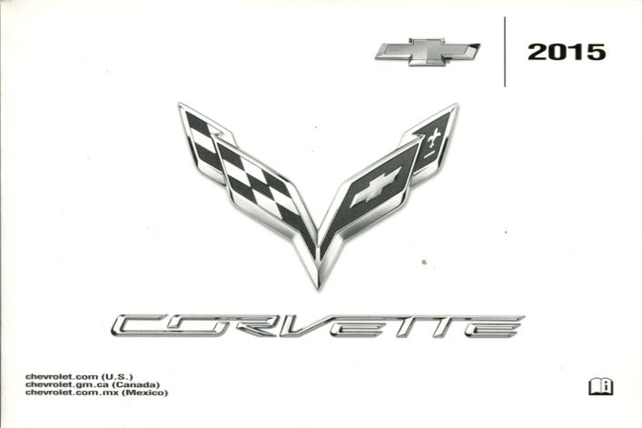 view cover of 2015 Corvette Owners Manual by Chevrolet