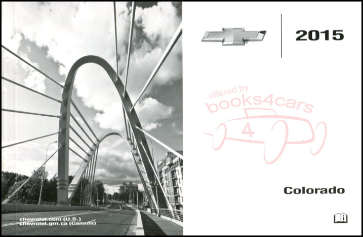 view cover of 2015 Colorado pickup truck owners manual by Chevrolet