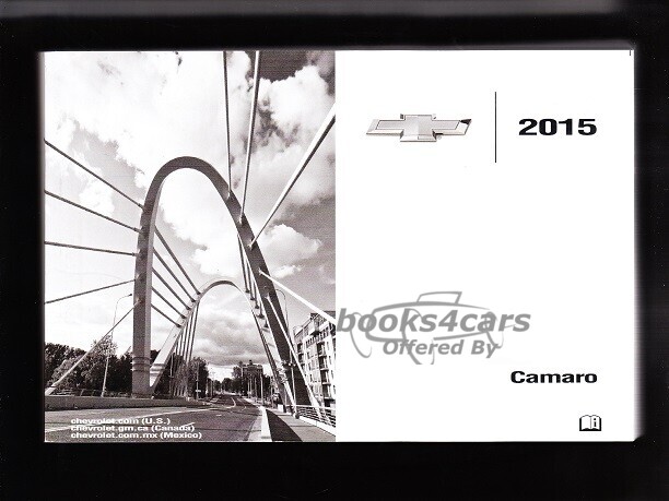 view cover of 2015 Camaro Owners Manual by Chevrolet
