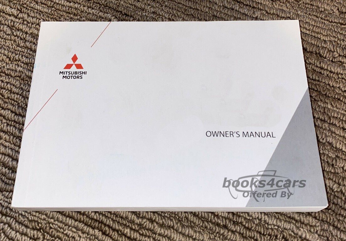 view cover of 2015 Mirage Owners Manual by Mitsubishi