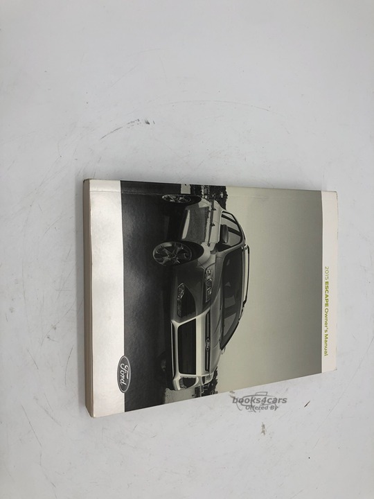 view cover of 2015 Escape owners manual by Ford