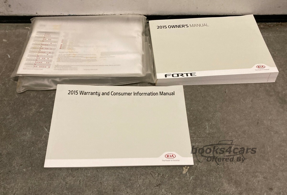 view cover of 2015 Kia Forte Owners Manual