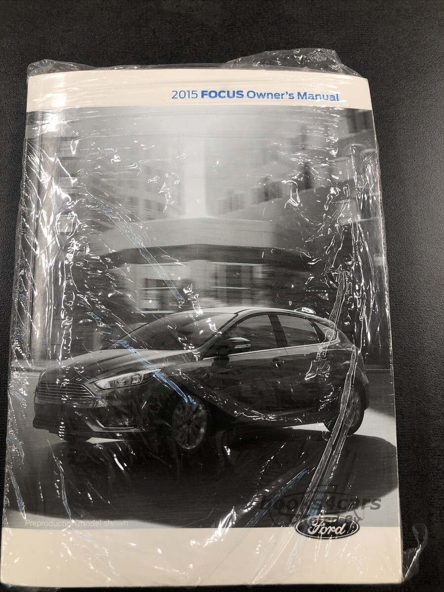 view cover of 2015 Ford Focus Owners Manual by Ford