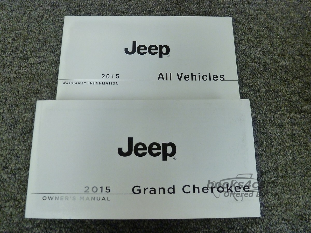 view cover of 2015 Grand Cherokee owners manual by Jeep