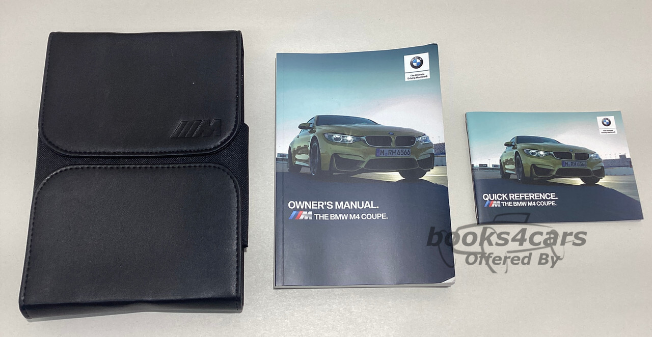 view cover of 2015 M4 Coupe Owners Manual by BMW
