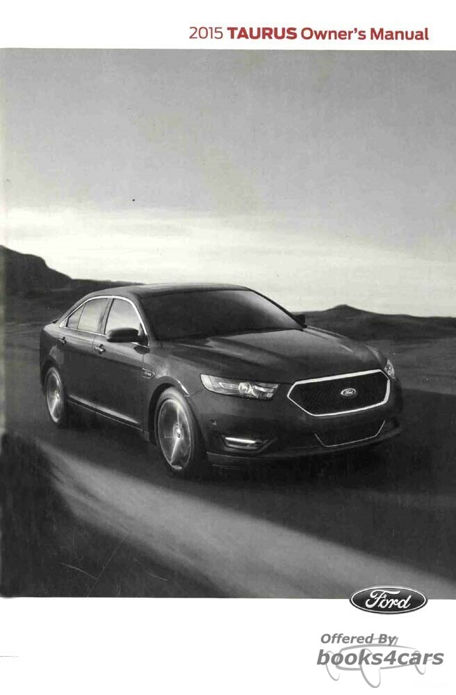 view cover of 2015 Taurus owners manual by Ford