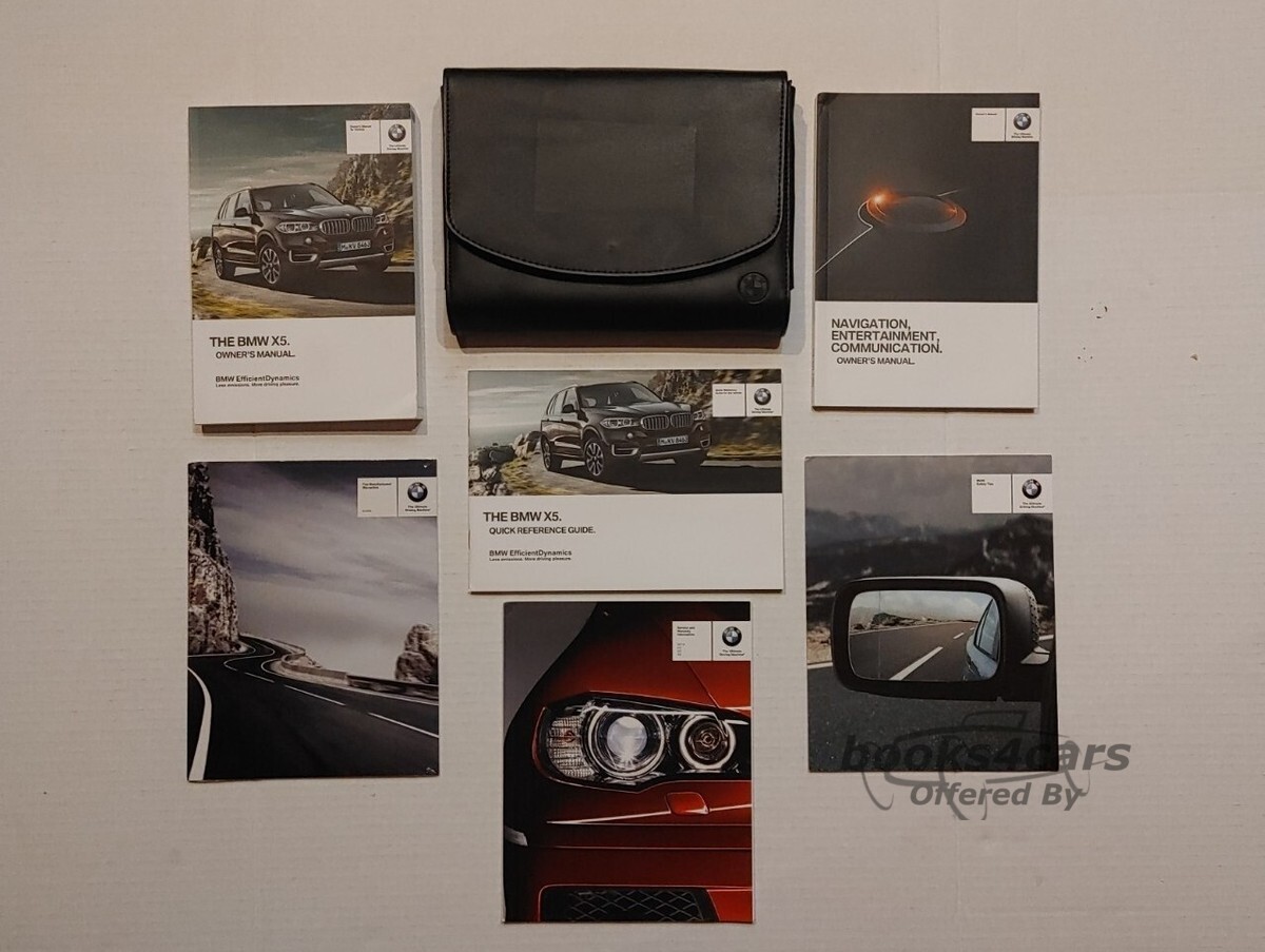 view cover of 2015 X5 Owners Manual by BMW